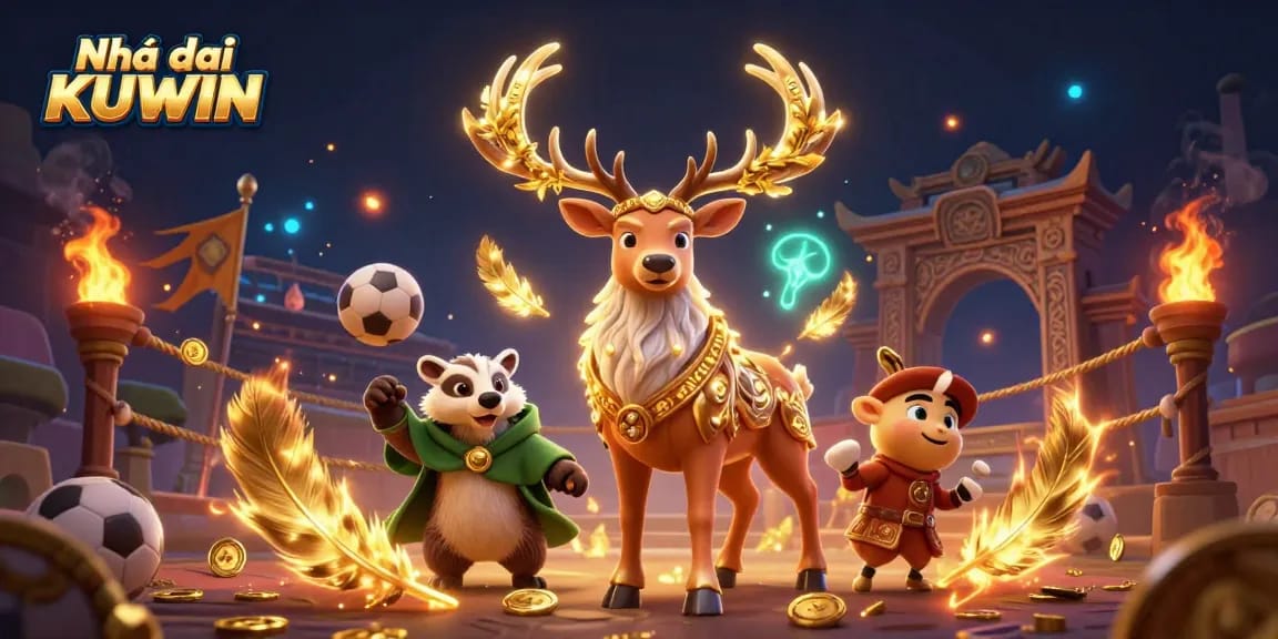 Bet on Nhà cái KUWIN with thrilling visuals depicting a vibrant betting atmosphere.