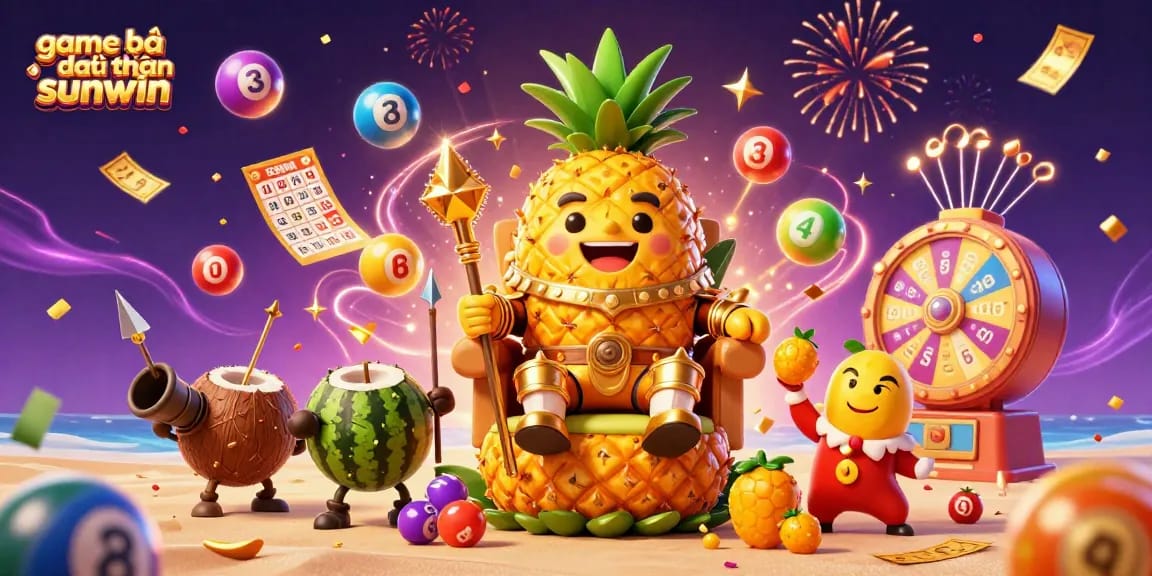 Experience game bài đổi thưởng sunwin with vibrant characters and exciting elements in a colorful casino setting.