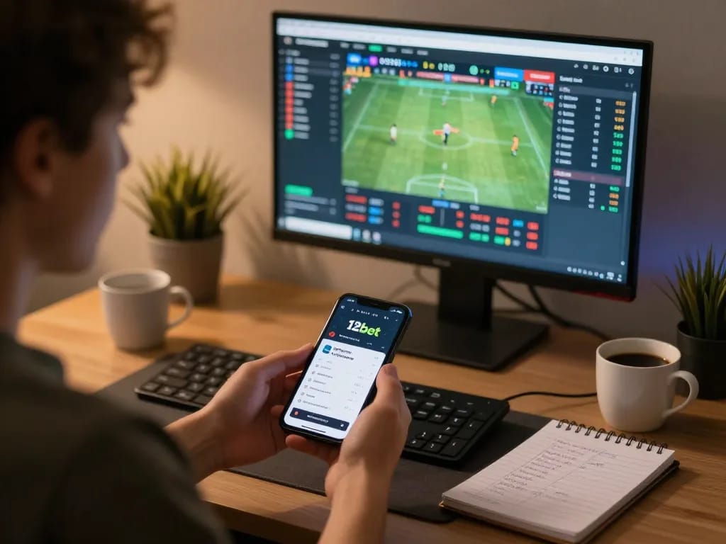 Đặt cược một cách liền mạch sử dụng Liên kết 12bet trên điện thoại thông minh của bạn trong một không gian sống động