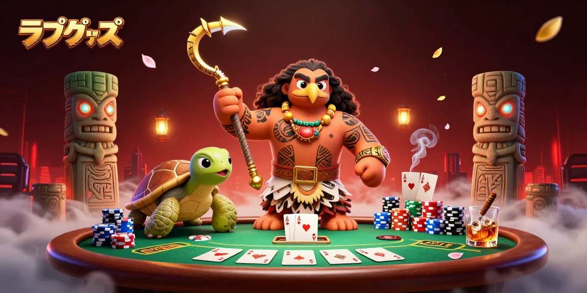 Experience the excitement of ラブグッズ gaming with vibrant poker elements and rich 3D characters!