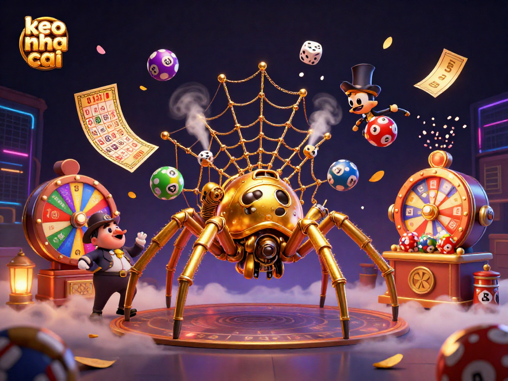 Engage in keo nha cai with vibrant lottery themes showcasing dynamic gaming elements.