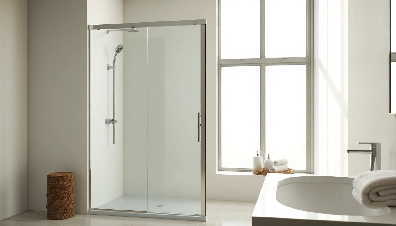 Elevate Your Bathroom with a Stylish Shower Screen Sliding Door