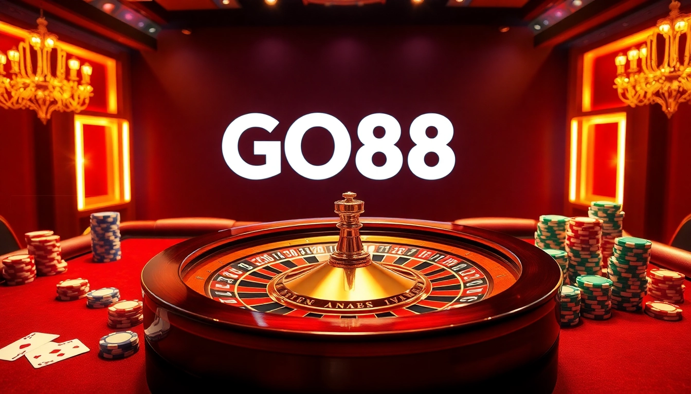 Experience the excitement of GO88 with vibrant casino games and thrilling roulette action.