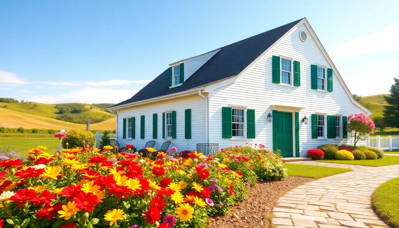 Stunning colonial home construction showcases timeless architecture and landscaping.