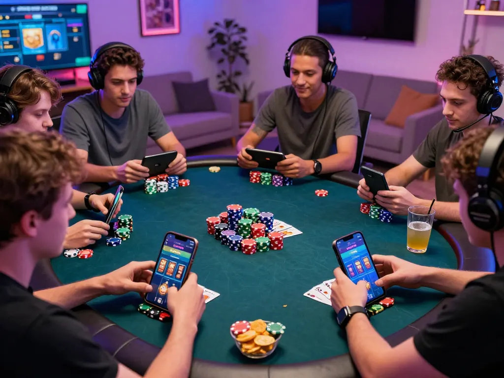 Engaging players using the teen patti master apk in a vibrant gaming environment.
